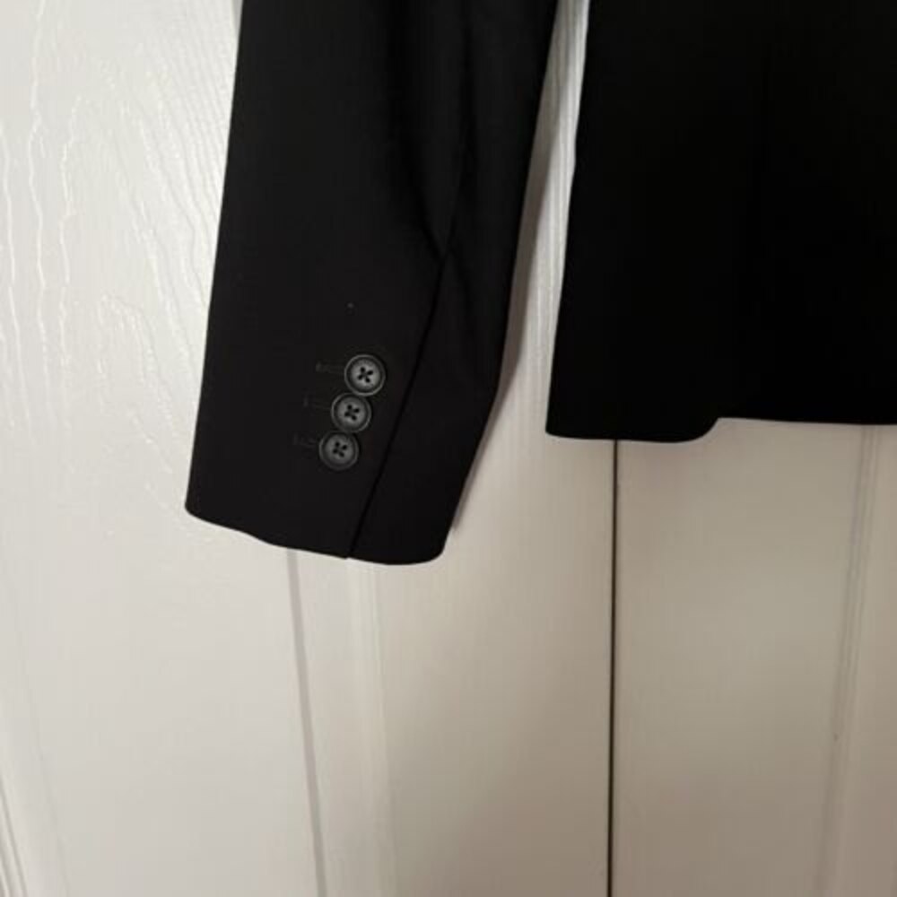 Express Black Single Breasted 2 Button Women's Ca… - image 6